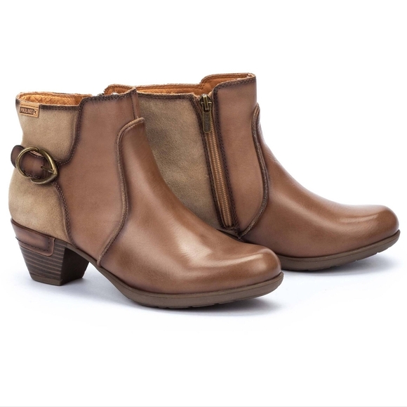 Pikolinos Rotterdam 902 Leather Booties, Size 39 - Picture 1 of 10